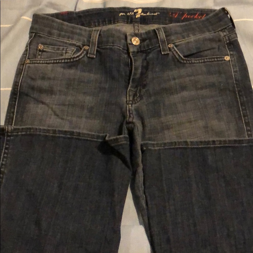 7 for All Mankind “A” Pocket Flare Jeans size 24